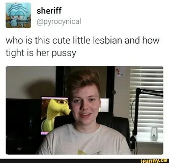 ª @pyrocynical who is this cute little lesbian and how tight