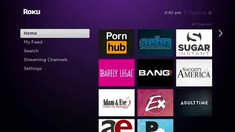 Porn on Roku (SFW) - ClickyTV