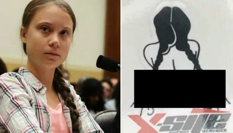 Greta Thunberg responds to 'disgusting' graphic sex sticker 