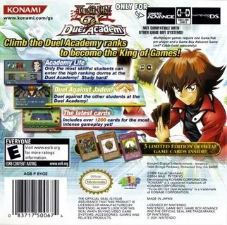 download yugioh gx duelist academy rom for gba