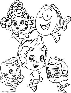 Bubble Guppies Coloring Pages - ColoringAll