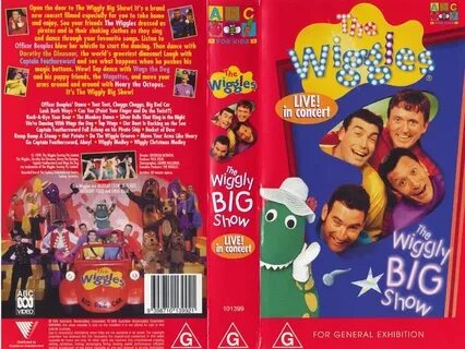 The Wiggles: The Wiggly Big Show VHS 2001 Vhs and DVD Credit