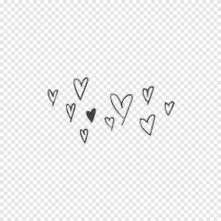 Free download Black background with heart illustration, Vinc