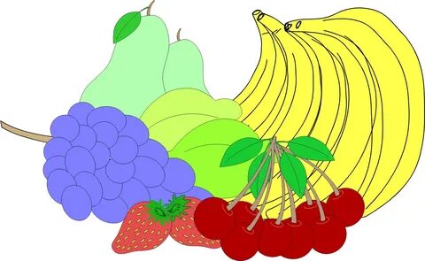 fruit plate clipart - Clip Art Library