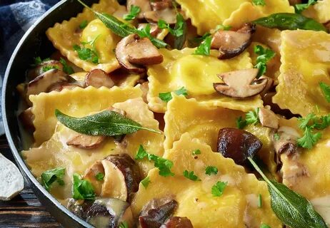 Recipe: Pumpkin Ravioli With Wild Mushrooms - Cleveland Clin