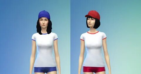My Sims 4 Blog: Japanese Sports Uniform for Adult Females by