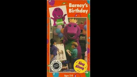 Barney's Birthday (1992 VHS Rip) - YouTube