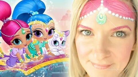 Nick Jr. Shimmer and Shine Face Painting Tutorial: Shimmer -