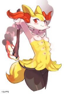 Edit, Lineart and Color Thread #32: Braixen fox tits edition