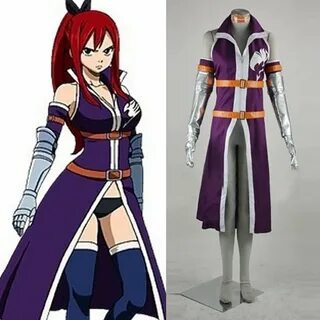 CosplayDiy Women's&Girl's Dress Fairy Tail Elza Scarlet Outf