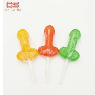 Fruit Assorted Sweets Hard Candy Penis Shaped Lollipop Confe