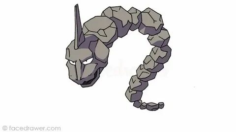 Onix Easy Step by Step Drawing Lesson Learn How to Draw Poke