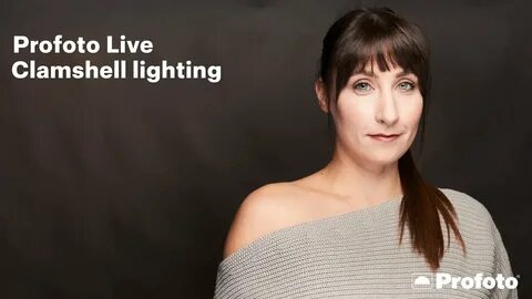 Profoto Live - Clam Shell Lighting - YouTube