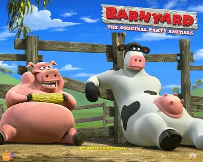 Обои Мультфильмы Barnyard: The Original Party, обои для рабо