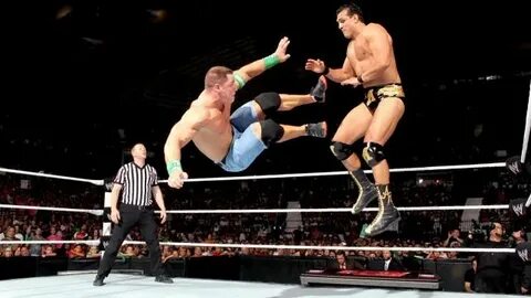 John Cena vs. Alberto Del Rio - Falls Count Anywhere Match: 