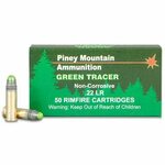 Piney Mountain .22LR Ammunition 50 Rounds, Tracer LRN, 40 Gr