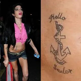 Amy Winehouse Blake Tattoo - Amy Winehouse Tattoos Meanings 