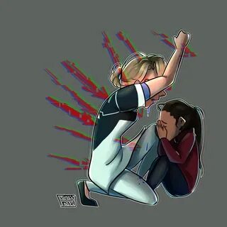 Detroit become human Kara and Alice By: utenatank Детские шу