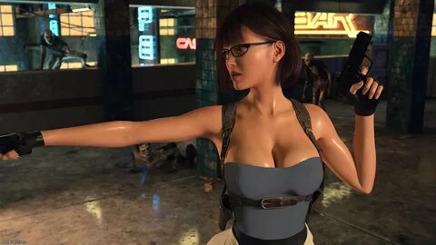 Back boobs from video game