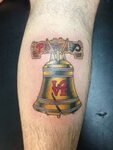 My Liberty bell tattoo- Philly pride Belle tattoo, Tattoos, 