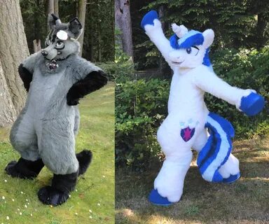FURSUIT The Dynamic Duo! (photos by Matrices) - Weasyl
