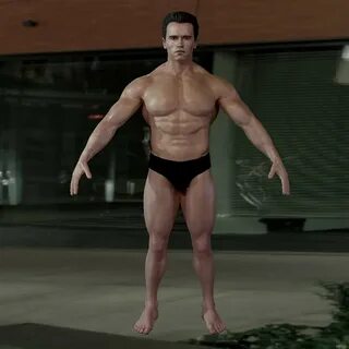 Stephan Plotnicov - The 3D model Arnold Schwarzenegger