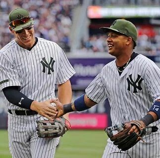 Aaron Judge and Starlin Castro New york yankees baseball, Ne