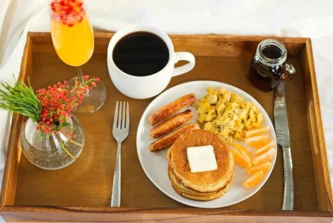 Garlic My Soul * Breakfast in Bed: Sourdough Pancakes & Eggs