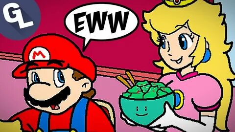 When Princess Peach Makes Salad - YouTube