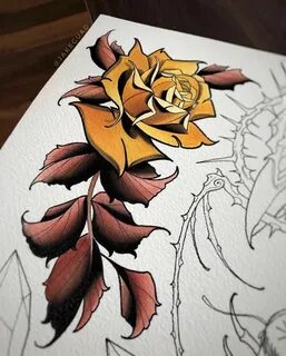 Still one of my fav roses 🧙 🏻 ♂ . . . #traditionaltattoo #neo