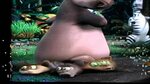 Madagascar - Gloria's Butt Squashing - YouTube