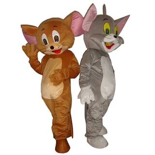 Купить Jerry Mouse&Tom Cat costume/Cartoon Costumes/hallowee