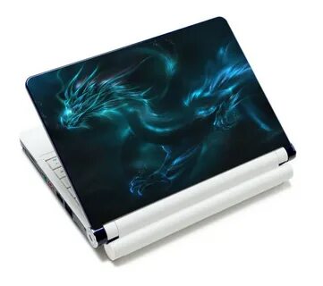 Laptop Sticker Blue Fly Dragon Notebook Skin Cover Decal For
