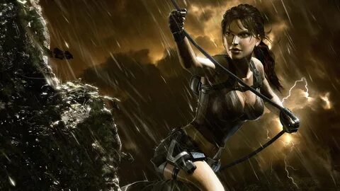 Девушки из игры Tomb Raider