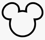 Mickey Mouse Head Outline , Png Download - Transparent Micke