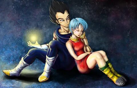 Bulma And Vegeta Wallpaper