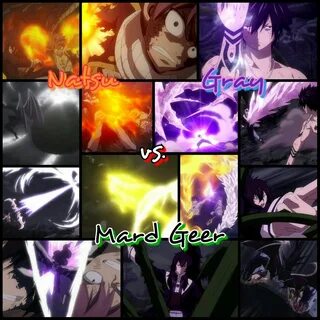 The climatic battle to end the Tartaros arc! Natsu and Gray 