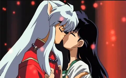 Inuyasha and Kagome's First Kiss Anime love story, Anime lov