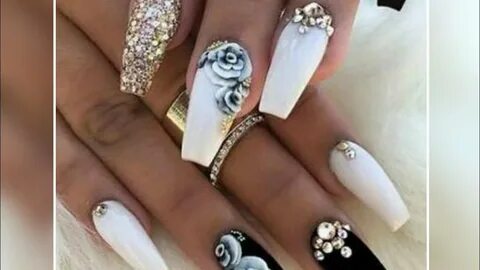 Uñas En Blanco Acrilicas