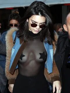 Kendall Jenner's Sheer Top Leaves Photographers Seeing Stars