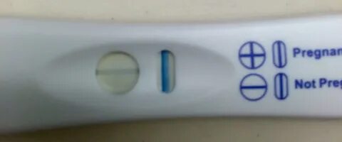 Girlfriend took pregnancy test faint faint line help?! BabyC