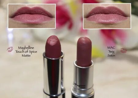 Dupe Alerta: Twig MAC x Touch of Spice Maybelline
