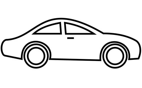 Toy Car Clipart Black And White Png - The Cars