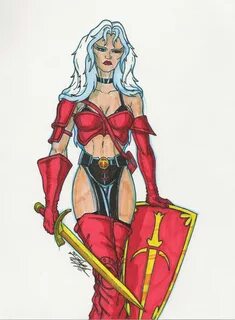 Taarna Heavy metal, Red sonja, Fantasy art