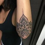 Image result for back of arm mandala tattoo Tatuajes mandala