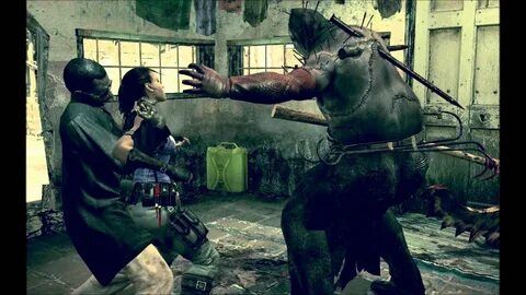 Resident Evil 5 Sheva vs. Executioner - YouTube