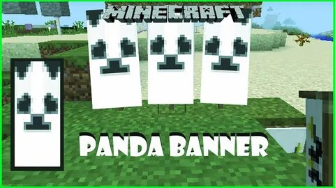 How To make a Panda Banner in Minecraft 🐼*Easy Tutorial*🐼 - 