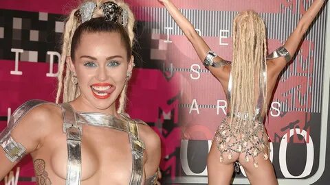 Miley Cyrus Revealing Fashion At 2015 MTV VMA's - YouTube