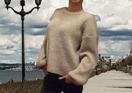 Вязаный женский свитер CityStreet оверсайз - заказать на Ярм