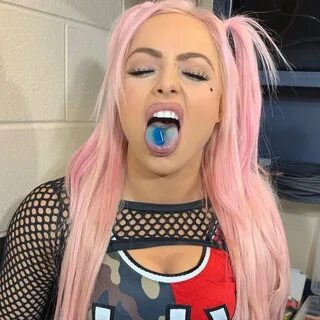 s on Twitter: "missing liv morgan’s pink hair and blue tongu